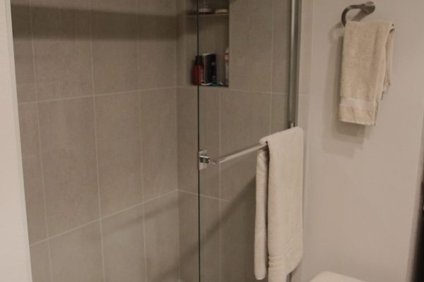 Client Bathroom Remodel Tile shower remodel