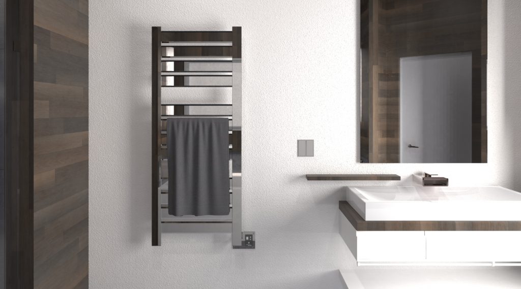 Buy Now: Heated Towel Racks for sale, Amba at French Creek Designs Bathroom Remodel Store in Casper, WY Bathroom accessories