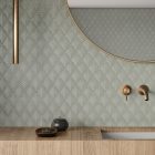 Shop Soho Soft Sage Tile Scallop Mosaic at French Creek Designs Tile Department in Casper, WY