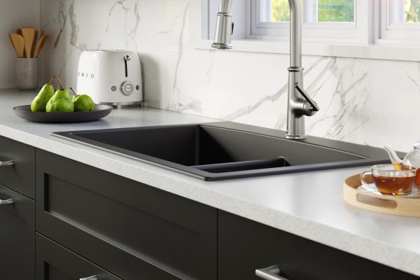 Shop Elwood Kitchen Faucets at French Creek Designs Kitchen Design Center in Casper, WY Stainless Steel