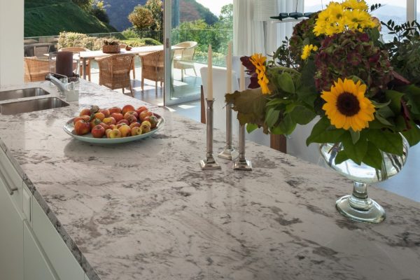 Shop Grey Nuevo Granite Countertops at French Creek Designs, Casper, WY