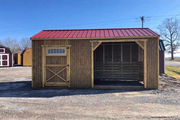 Animal shelters and tack rooms for Sale At French Creek Shed Sales in Casper, WY