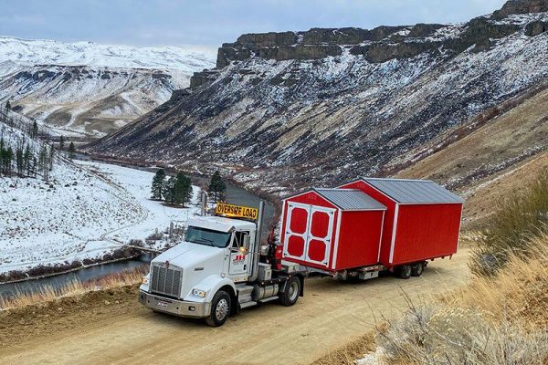 Delivery FREE for Sheds within 30 Miles of Location