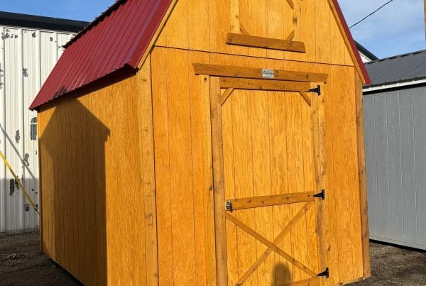 8×12 Lofted Barn Shed Untreated For Sale at French Creek Designs Shed Sales in Casper, WY
